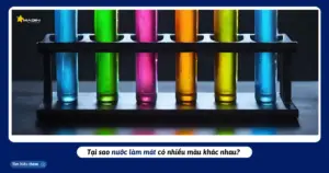 Nước làm mát có nhiều màu khác nhau