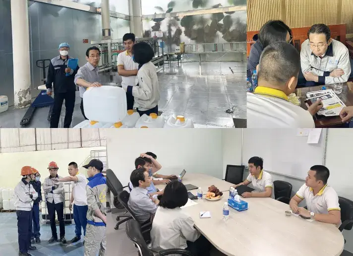 Hợp tác giữa Madin và JICA trong dự án môi trường